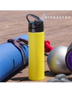 Botellas Silicona de 550 ML SIN BPA ideal deportistas 2