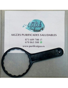 Llave abertura del Portafiltros para cambiar el filtro interior