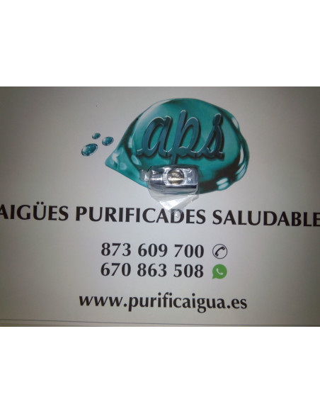 Adaptador "T" 3/8" - 3/8" per Toma d'aigua per Osmosis Rosca 1/4"