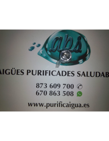 Adaptador "T" 3/8" - 3/8" per Toma d'aigua per Osmosis Rosca 1/4"