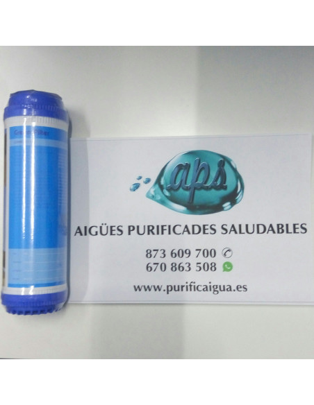 Filtre Carbo Actiu GAC de 10"