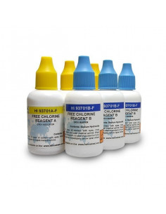 Reactius Liquids pel Mesurador Clor Lliure Hanna HI-701 