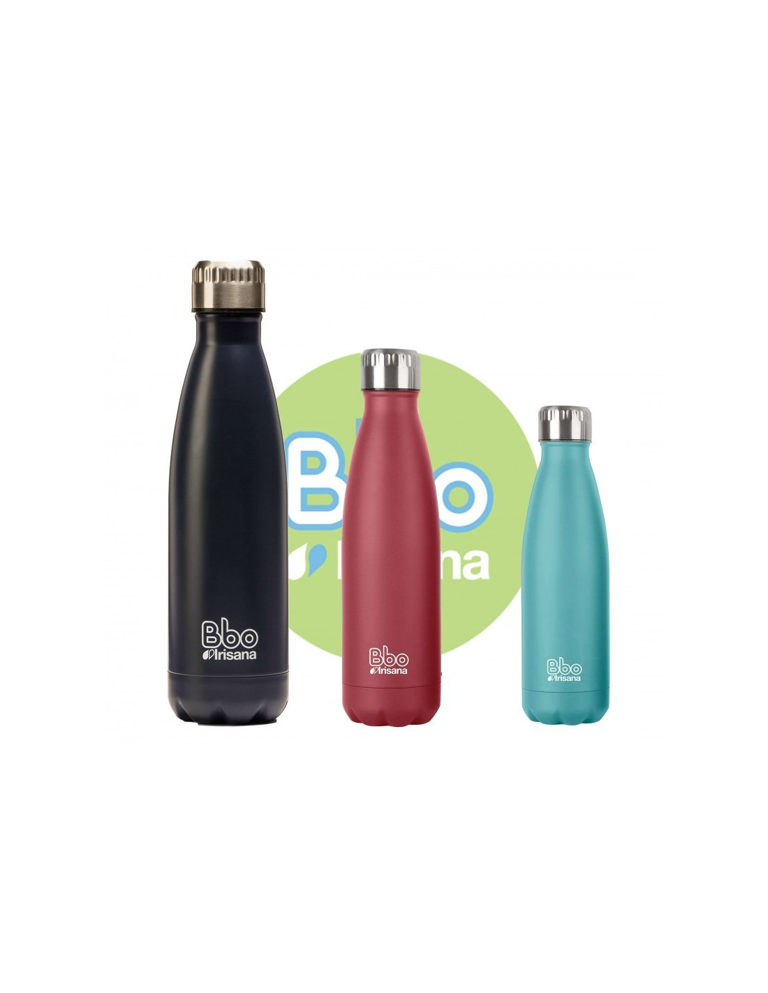 Botella reutilizable PVC 500ml Water