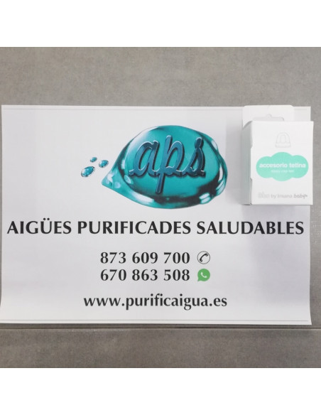 Accesorio bebé Compatible con botellas Cristal Borosilicato de 300ML y de 500ML Irisana