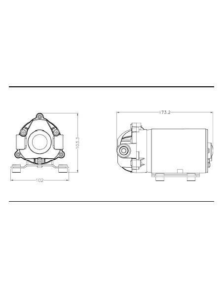 Bomba de agua UP7000 