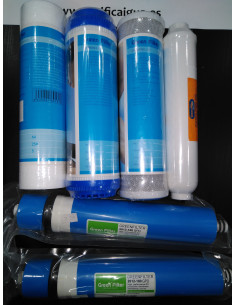 Kit 4 Filtres ECOPUMP 750 anterior 2015 AMB Membranes 2