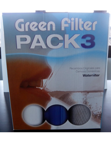 Kit 3 Filtres Estàndard "Green Filter...