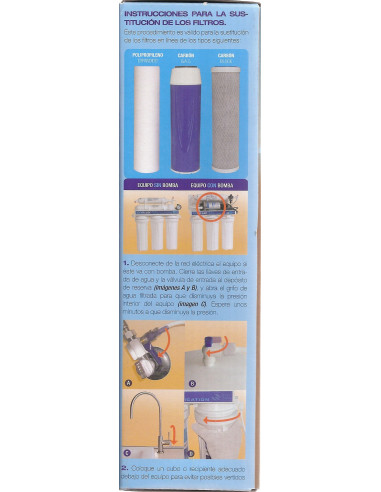 Kit 3 Filtres Estàndard "Green Filter...