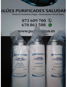 Kit 4 Filtros con membrana para Osmosis Bermax 802-C 2