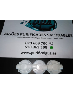 Kit de 3 cabezales para Filtros Osmosis Bermax tipo Bayoneta XRO