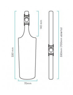 Funda Neopreno paraTermos RUNBOTT 2