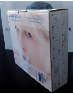 Kit 4 Filtres Estàndard "Green Filter Pack 4"  2