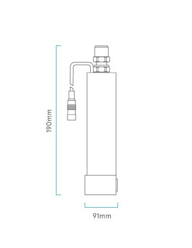 Làmpara de raigs UV-C Led. Ideal per Osmosis