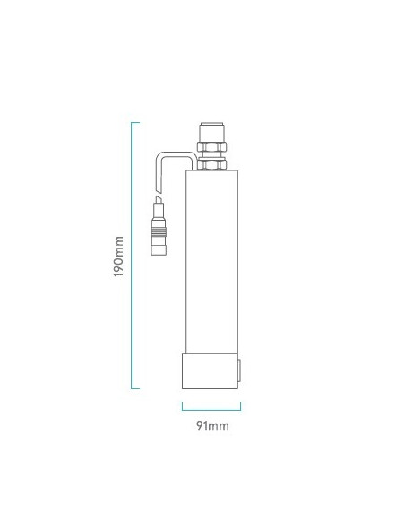 Làmpara de raigs UV-C Led. Ideal per Osmosis