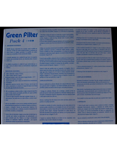 Kit 4 Filtros Estándar "Green Filter...