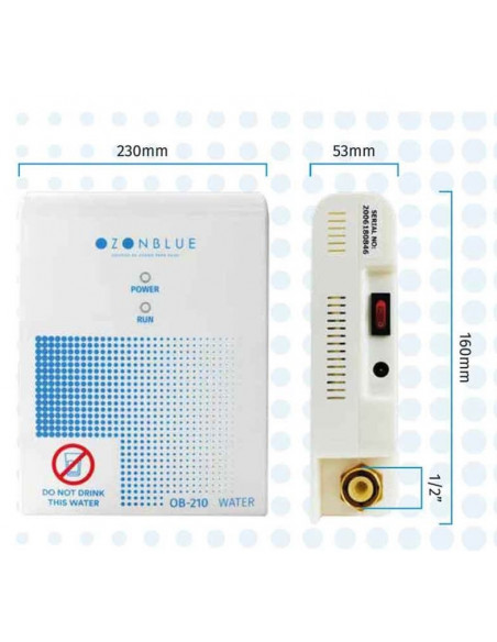 OZONITZADOR OZONBLUE OB-210-W PER AIGUA (IONFILTER)