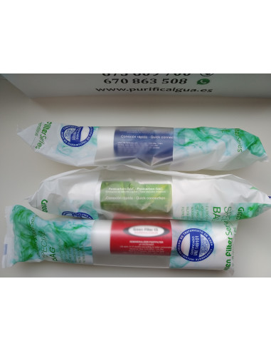 Kit 3 Filtros sin membrana para...
