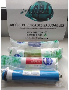 Kit 3 Filtros con membrana...