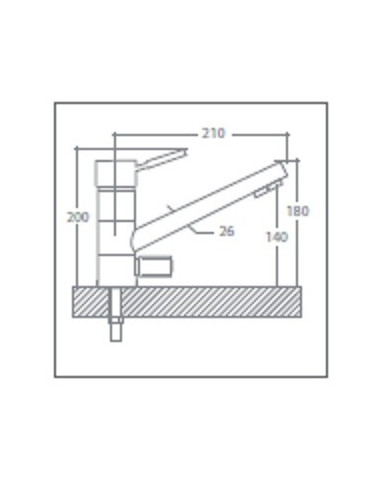 Grifo de 3 vías Cloe