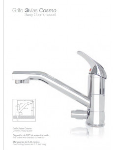 Grifo de 3 vías Cosmo 2