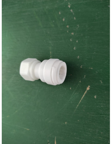 RACORD RECTO ROSCA HEMBRA 1/4" A TUBO...