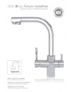 Grifo de 3 vías Forum Metal... 2