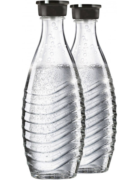 Botella SodaStream 1 litro Triple Pack Negro