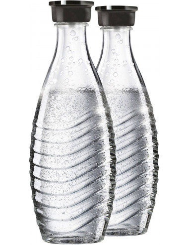 PACK DUES AMPOLLES 0,8L DE VIDRE...