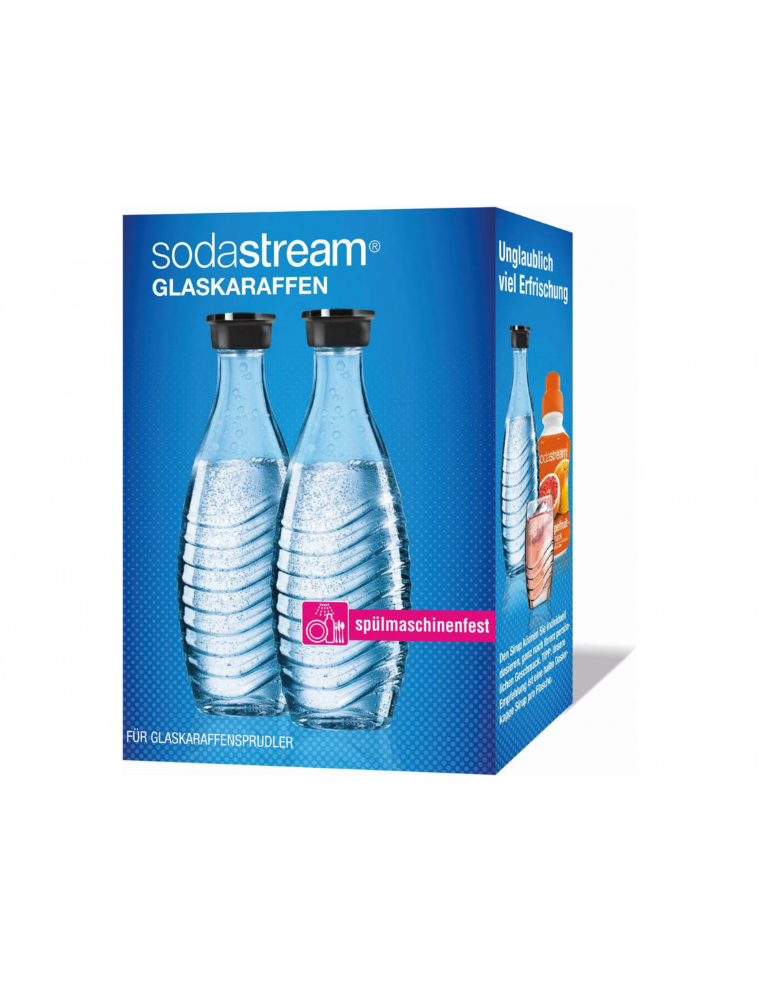 Botella de Agua sodastream Blanco 1 L (2 Unidades) 