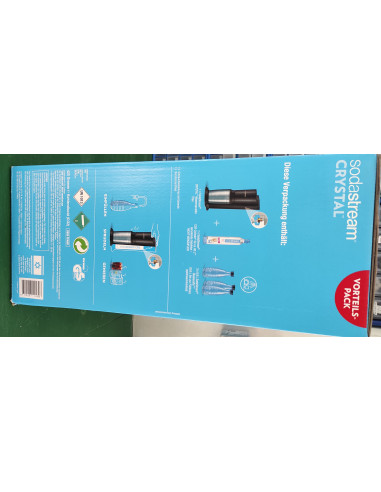 PACK MAQUINA GASIFICADORA CRYSTAL 2.0...