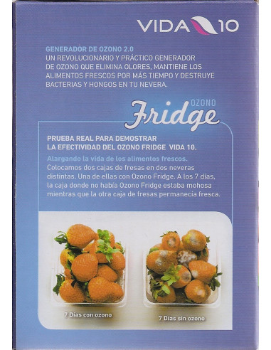 Ozonitzador per Nevera "Fridge Vida10"
