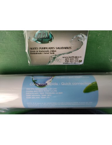 Postfiltre In-Line Quick Connection...