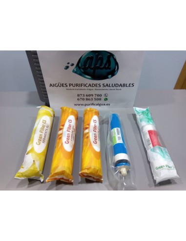 Kit 4 Filtres amb membrana per...