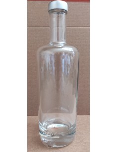 Botella Cristal de 700 ml (0,70L) tapón Roscado. VERTEX 2