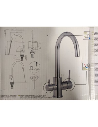 Aixeta 3 vies Delinia Aline Inox...