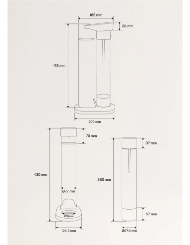 MAQUINA GASIFICADORA CREATE SODA...