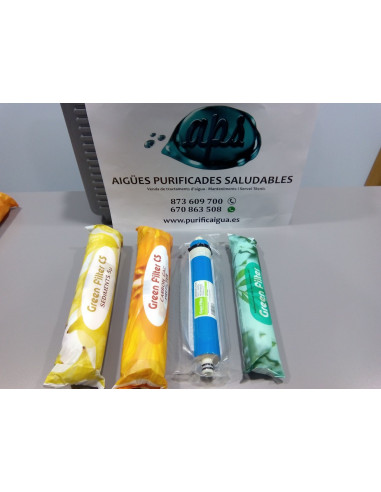 Kit 3 Filtres i membrana per Osmosis...