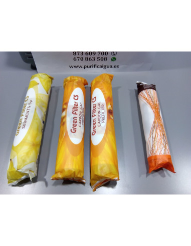 Kit 4 Filtros sin membrana para...