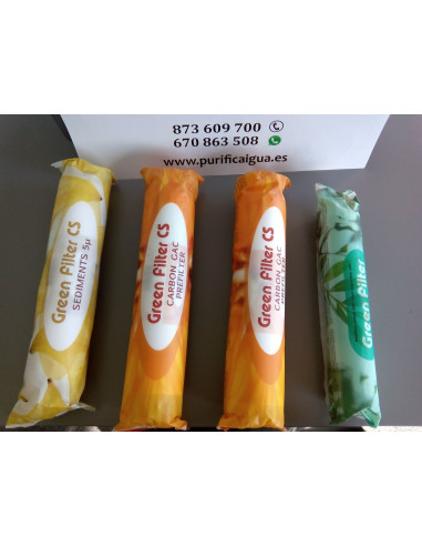 Kit 4 Filtros sin membrana para...