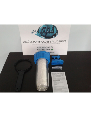 Portafiltros de altura 9 -3/4", rosca... Portafiltros de altura 9 -3/4", rosca...