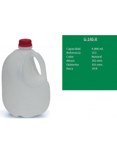 Garrafa de 4L sense BPA 2