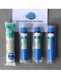 Filtro Mixto Green Filter + 3 Membranas para Osmosis Binature 3.0