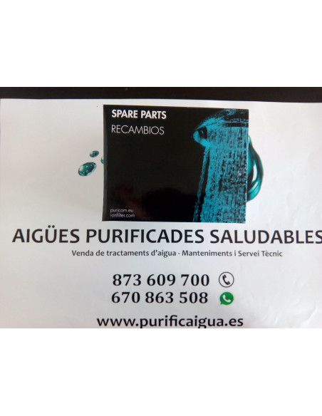 Recambio de Filtro de Ducha Declorador