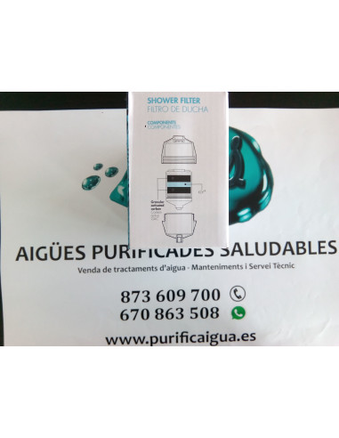 Recanvi de Filtre de Dutxa Declorador