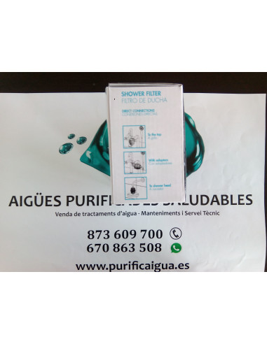 Recanvi de Filtre de Dutxa Declorador
