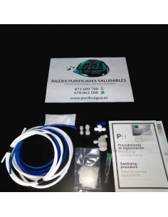 Kit Higienización Completo para Osmosis con tubo salida 3/8"
