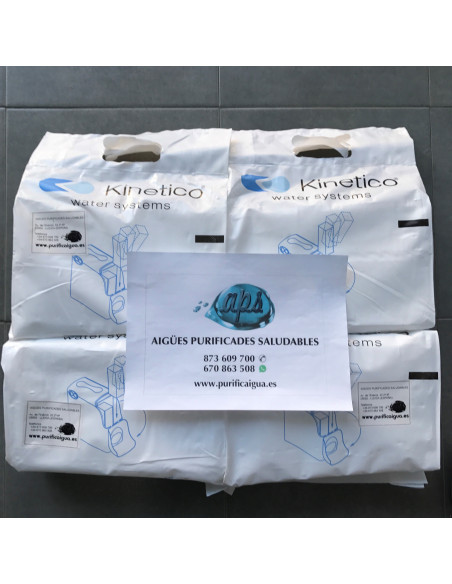 PACK 6 Paquets Sal Compacta en Blocs "Kinetico" i Twintec