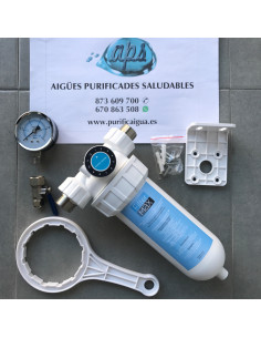 Prefiltre de sediments autorentable FilterMax per descalcificador