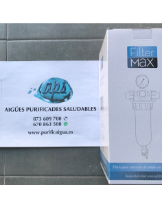 Prefiltro de sedimentos autolavable FilterMax para descalcificador 2