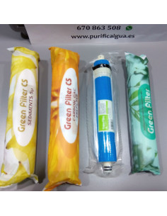 Kit 3 Filtres i membrana per Osmosis LadyWater anteriors al 2008